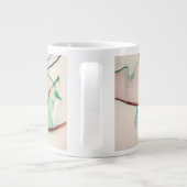 Kleurtoon 1 grote koffiekop (Achterkant)