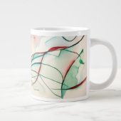 Kleurtoon 1 grote koffiekop (Rechts)