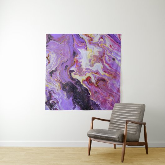 Kleurtoon acrylverf, abstract. wandkleed (In Situ (horizontaal))