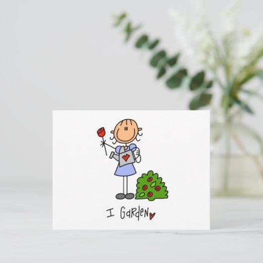 Kleurtoon Briefkaart (Staand voorkant)