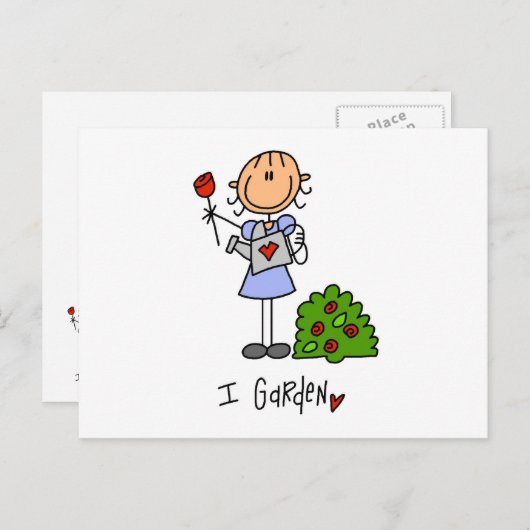 Kleurtoon Briefkaart (Voorkant / Achterkant)