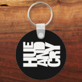 Kleurtoon en droog - Sleutelhanger (zwart) (Voorkant)