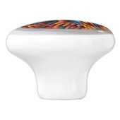 Kleurtoon keramisch knob keramische knop (Zijkant)