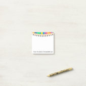 Kleurtoon Pencils Post-it® Notes (Op bureau)