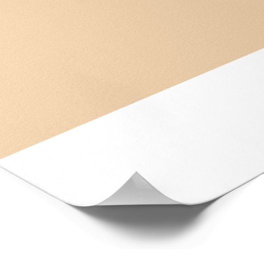 Kleurtoon van de huid — gewoon kleurenmasker poster (Hoek)