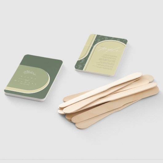 Kleurtoon-weddenschap of programma Groene ID901 Handwaaier (Niet-gemonteerd)