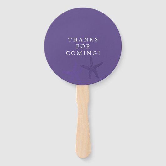 Kleurtrend onder het Zee Zeemeermin met de aanduid Handwaaier (Achterkant)