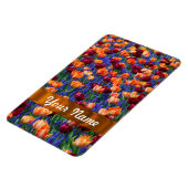Kleurtulpen Magneet (Linkerzijde)