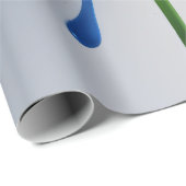 Kleuruitbarsting Bloemblad Cadeaupapier (Rol Hoek)