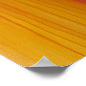 Kleuruitbarsting Cascade Abstracte Explosie Poster (Hoek)