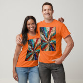 Kleuruitbarsting Explosie 3D T-shirt (Unisex)
