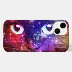 Kleuruitbarsting Melkweg Kat  Case-Mate iPhone 14 Hoesje
