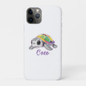 Kleuruitbarsting Zeeschildpad Case-Mate iPhone Case (Achterkant)