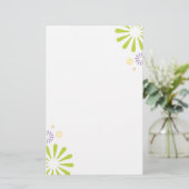 Kleuruitbarstingen Briefpapier (Staand voorkant)