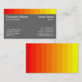 Kleurvariaties 01 (60% grijs) visitekaartje (Voorkant / Achterkant)