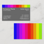 Kleurvariaties 02 (60% grijs) visitekaartje (Voorkant / Achterkant)