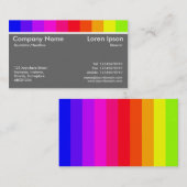 Kleurvariaties 02 (60% grijs) visitekaartje (Voorkant / Achterkant)