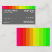 Kleurvariaties 03 (60% grijs) visitekaartje (Voorkant / Achterkant)