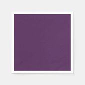 Kleurvast, donker paars, donker servet (Voorkant)