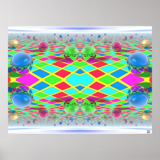 Kleurvastheid bij granen poster (Voorkant)