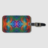 Kleurvederzwijn Bagagelabel (Voorkant (horizontaal))