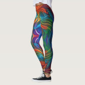 Kleurvederzwijn Leggings (Links)