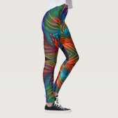 Kleurvederzwijn Leggings (Rechts)