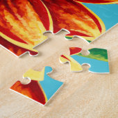 Kleurverbranding I Legpuzzel (Zijkant)