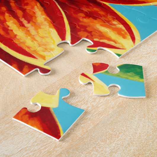 Kleurverbranding I Legpuzzel (Zijkant)