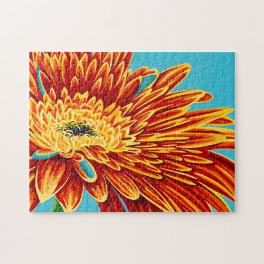 Kleurverbranding I Legpuzzel (Horizontaal)