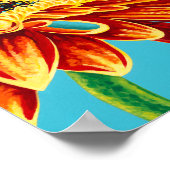 Kleurverbranding I Poster (Hoek)