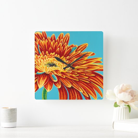 Kleurverbranding I Vierkante Klok (Huis)