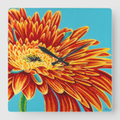 Kleurverbranding I Vierkante Klok (Voorkant)