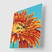 Kleurverbranding I Vierkante Klok (Hoek)