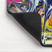 Kleurverf Gloedde Mousepad Muismat (Hoek)