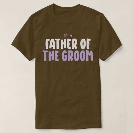 Kleurverf grappige vader van het Gezegde T-shirt (Design voorkant)