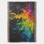 Kleurverf plastic deken (Voorkant Verticaal)