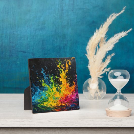 Kleurverf plastic fotoplaat (Insitu)