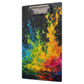 Kleurverf plastic klembord (Links)