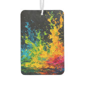 Kleurverf plastic luchtverfrisser (Achterkant)