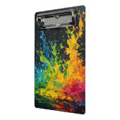 Kleurverf plastic mini klembord (Angled2)