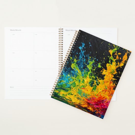 Kleurverf plastic planner (Display)