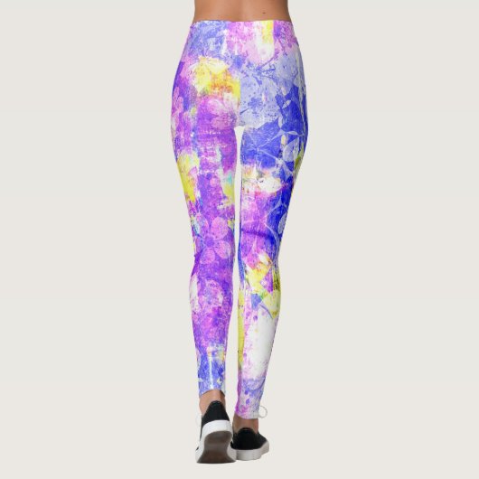 Kleurverf Splatter #6 Leggings (Achterkant)