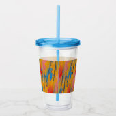 Kleurverf Splatter Acryl Drinkbeker (Rechts)