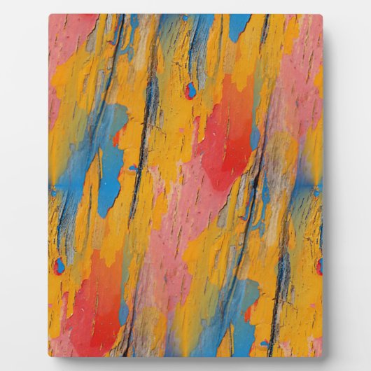 Kleurverf Splatter Fotoplaat (Voorkant)