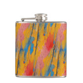 Kleurverf Splatter Heupfles (Voorkant)