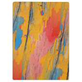 Kleurverf Splatter Klembord (Achterkant)