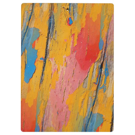 Kleurverf Splatter Klembord (Achterkant)