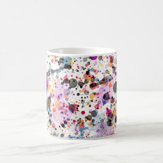 Kleurverf Splatter Koffiemok (Center)