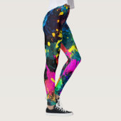Kleurverf Splatter Leggings (Rechts)